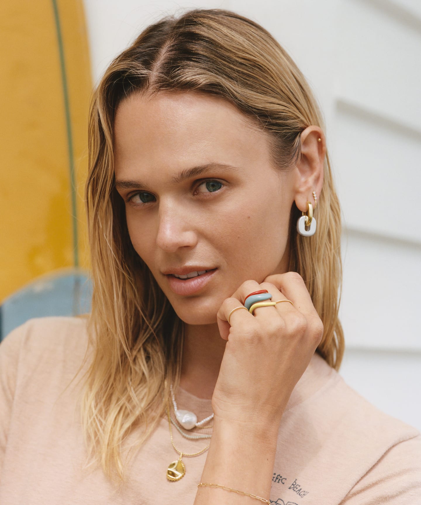 【MEJURI】大人気 スティーヴィー フープス ピアス Stevie Hoops: Interchangeable & Reversible Earrings | Mejuri